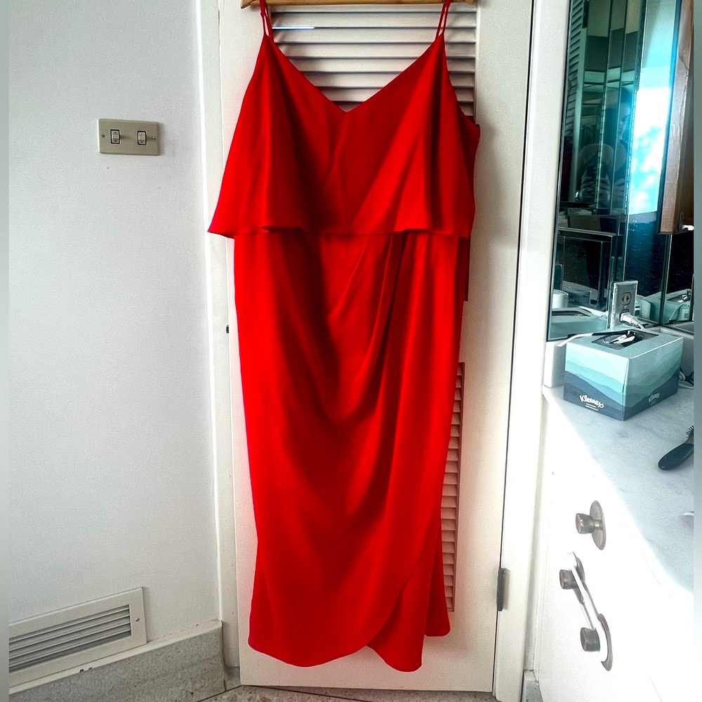 Orange dress